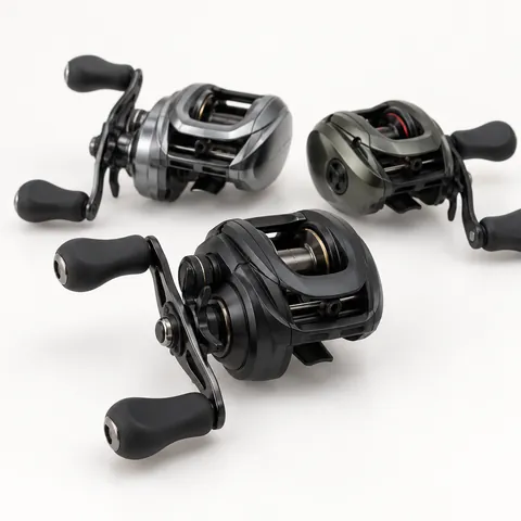 Left-hand retrieve baitcasters