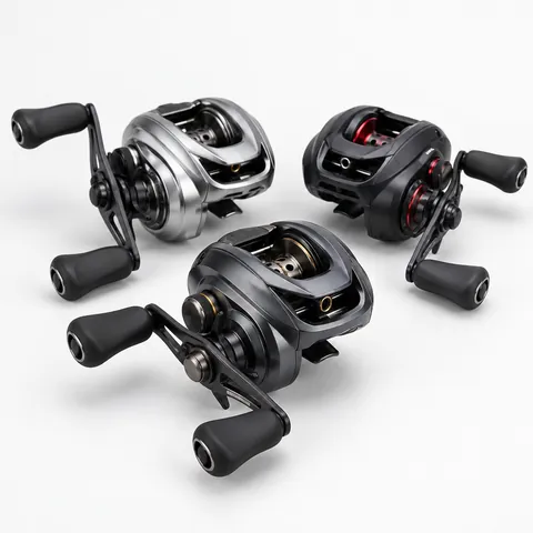 Low-profile baitcasters